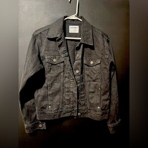 Old Navy Charcoal Jean Jacket for Women
